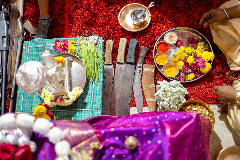 शस्त्रपुजन